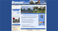 Desktop Screenshot of donceel.be