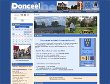 Tablet Screenshot of donceel.be